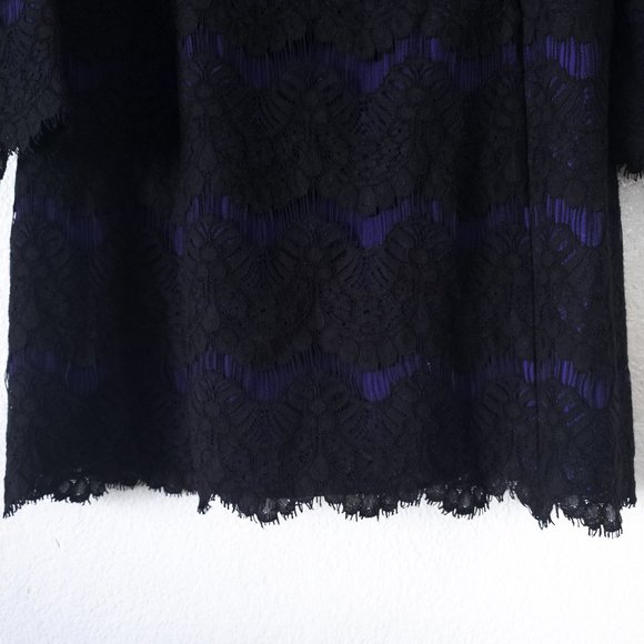 French Connection Leana Lace Flared Dress – 8 - Picture 10 of 15